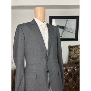 Tom Ford Charcoal Gray Suit Jacket Blazer 50/40L US Men’s Wool Notch Lapel